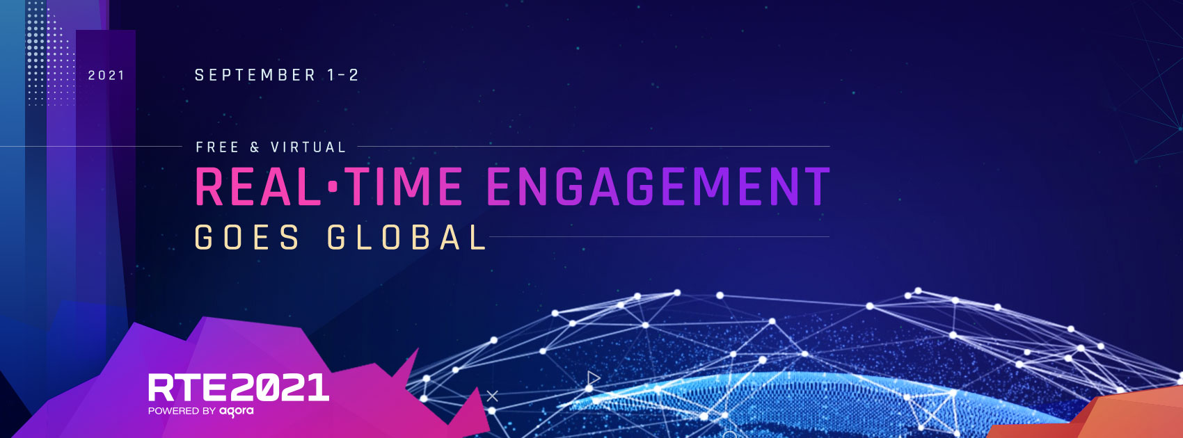 RTE2021 - Free and virtual Real-time Engagement goes global - September 1-2